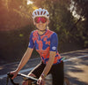 Legenda Women's Cycling Jersey Tropical Red