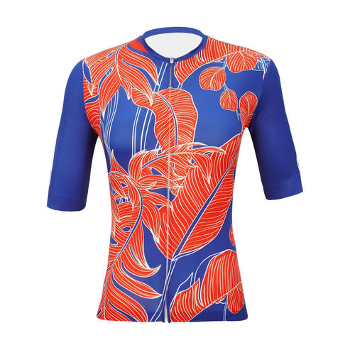 Legenda Women's Cycling Jersey Tropical Red