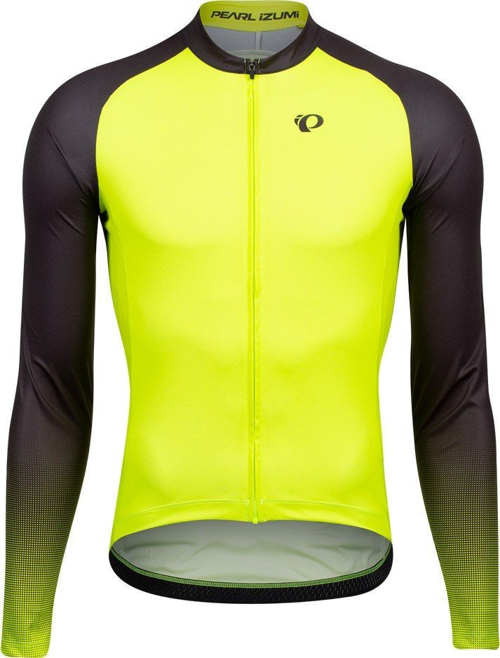 Pearl Izumi Attack Long Sleeve Summer Jersey - Fluoro Yellow