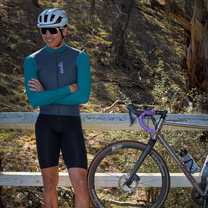 Legenda Men's Thermal Top Grey Teal