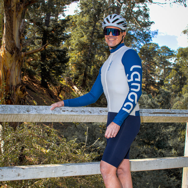 Legenda Men's Thermal Top Navy Sand