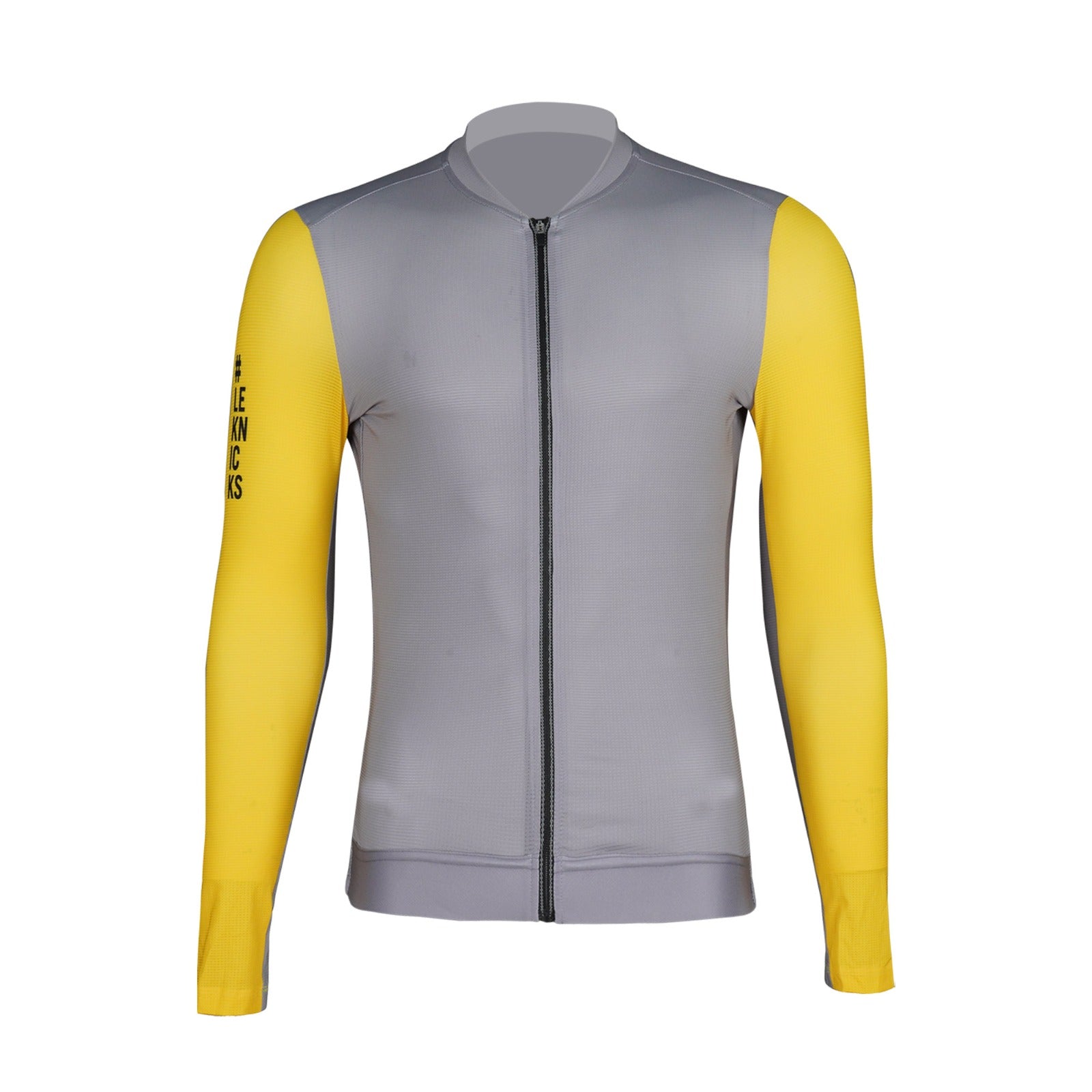 Le Knicks Unisex Long Sleeve Summer Jersey Grey/Yellow