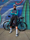 Men's 3/4 Thermal Bibs Black