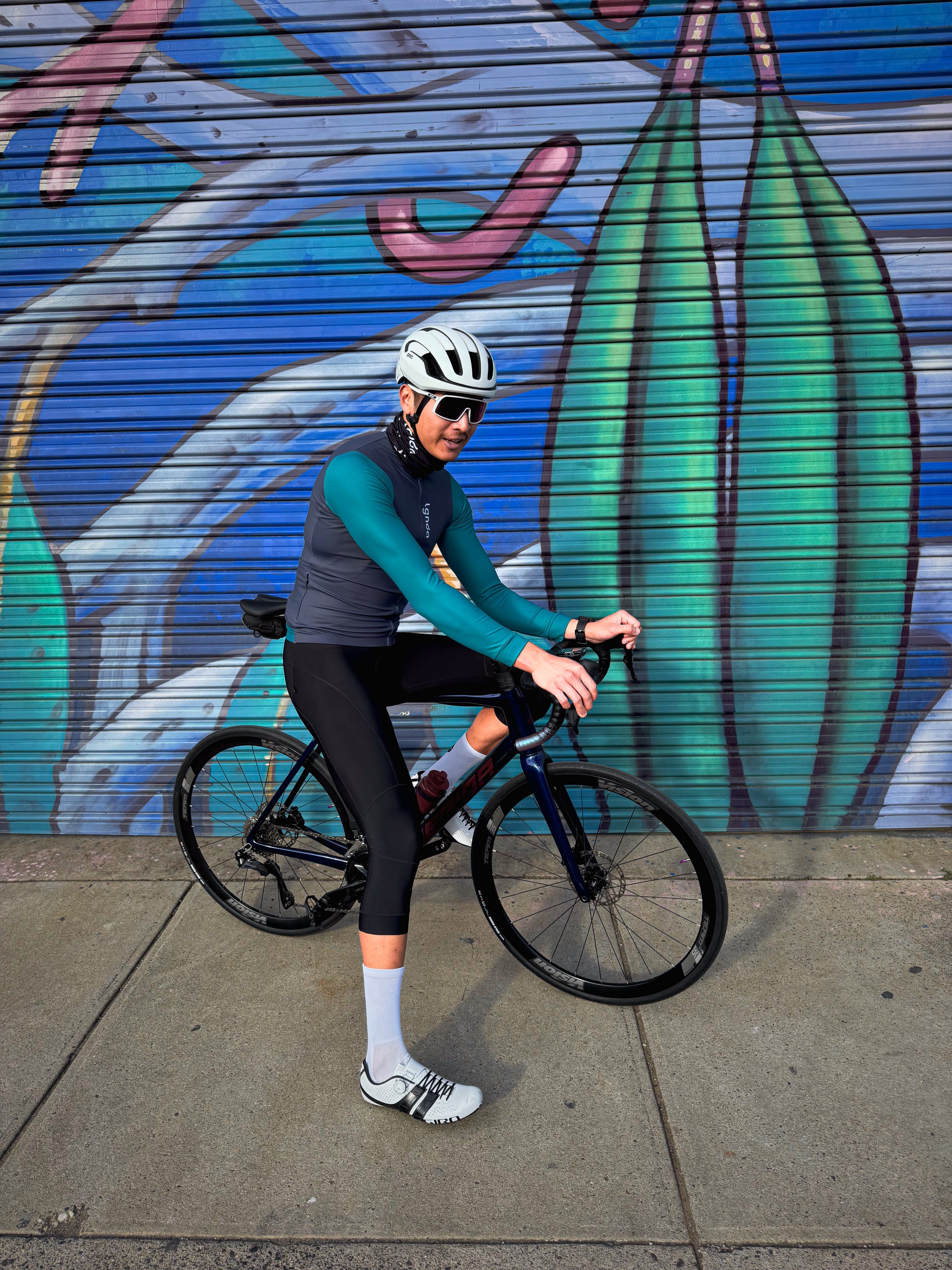 Men's 3/4 Thermal Bibs Black