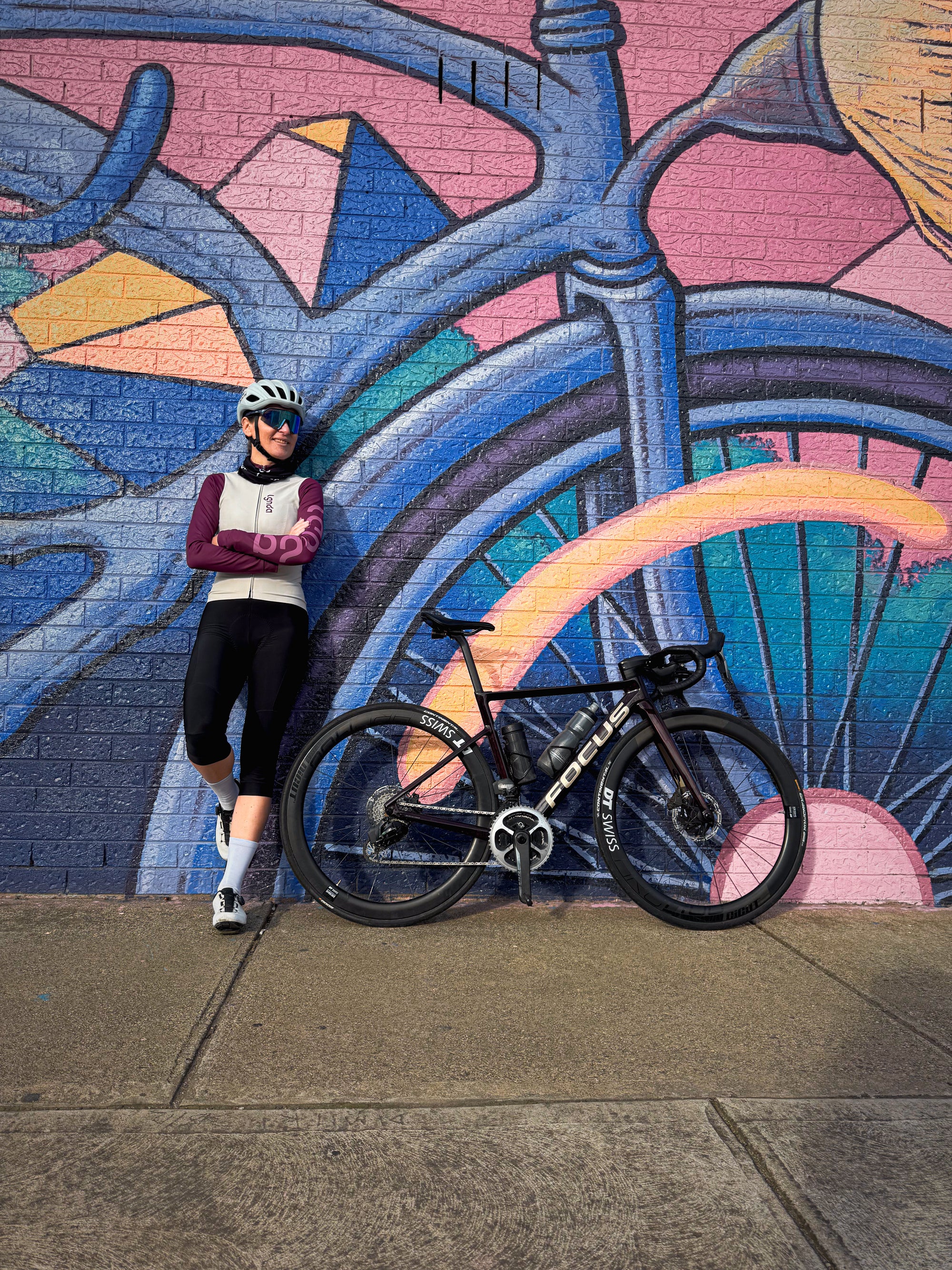 Women's 3/4 Thermal Bibs Black