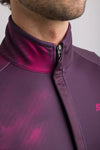 Santini Men's Pure Dye Jacket Burgundy