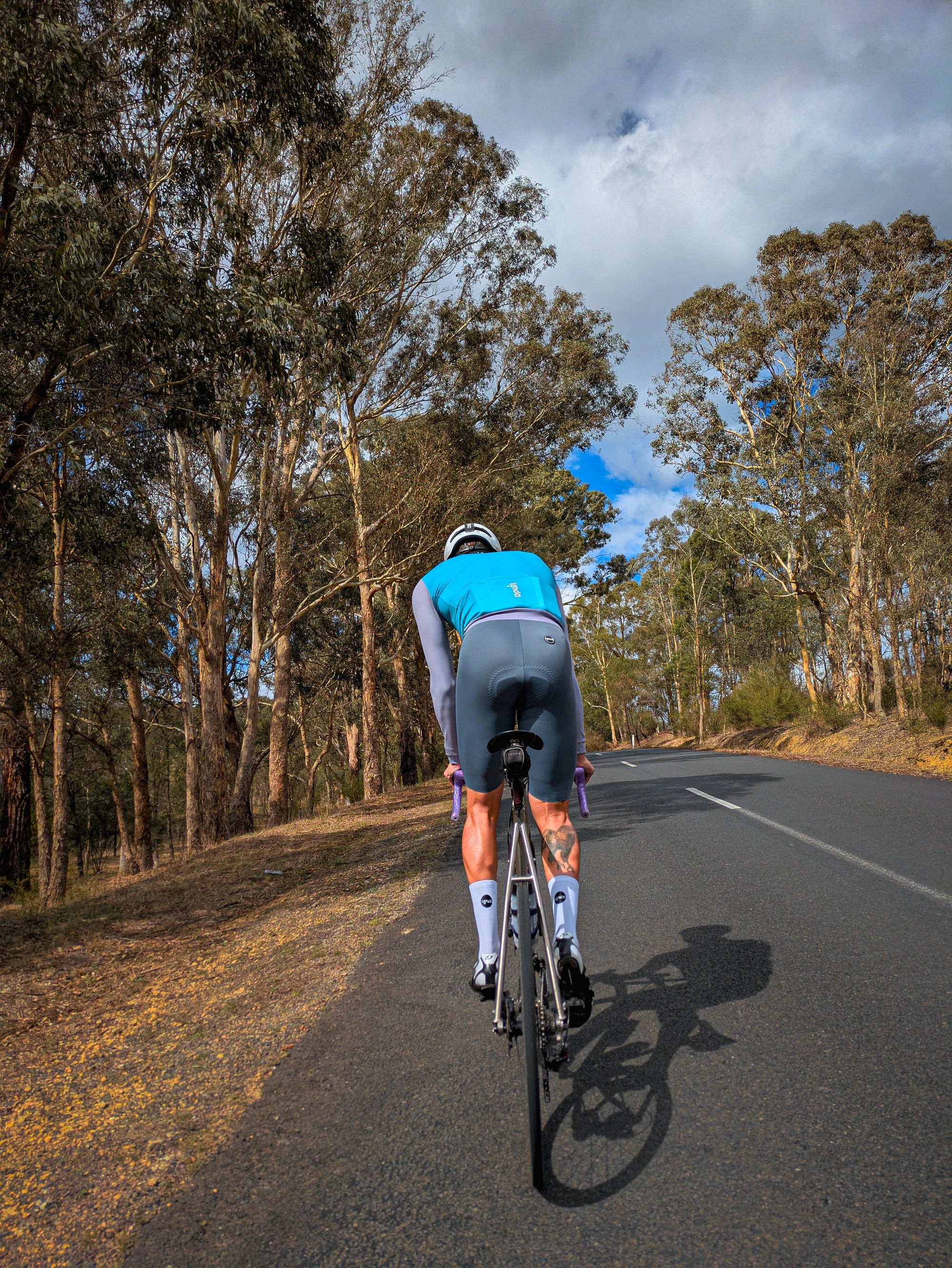 Legenda Men's Seamless Bibs Grey