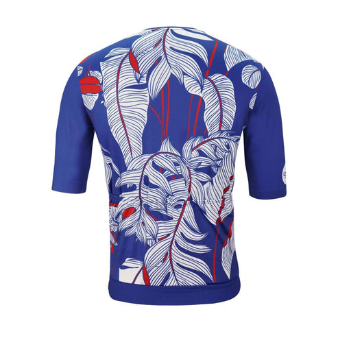Legenda Men's Cycling Jersey Tropical Blue