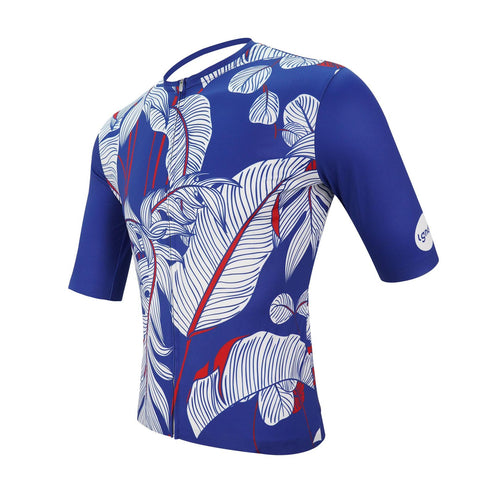 Legenda Men's Cycling Jersey Tropical Blue