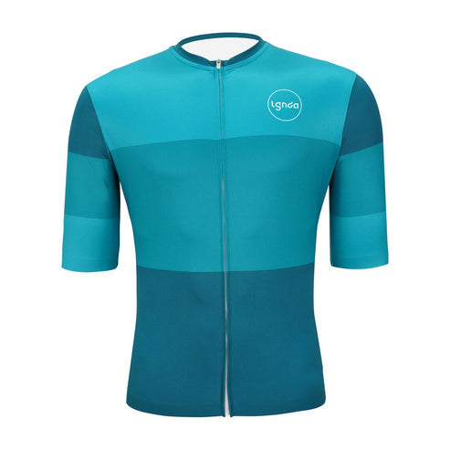 Legenda Men's Cycling Jersey Green wave