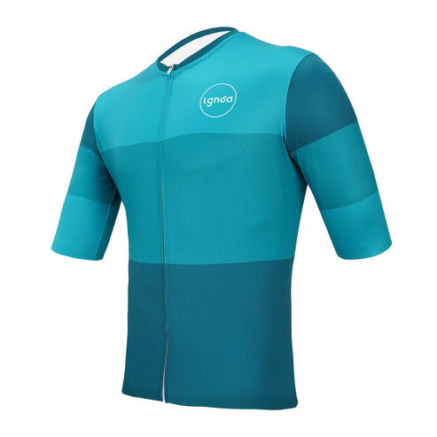 Legenda Men's Cycling Jersey Green wave