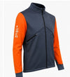 Le Knicks Winter Jacket - Grey/Orange