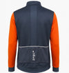 Le Knicks Winter Jacket - Grey/Orange