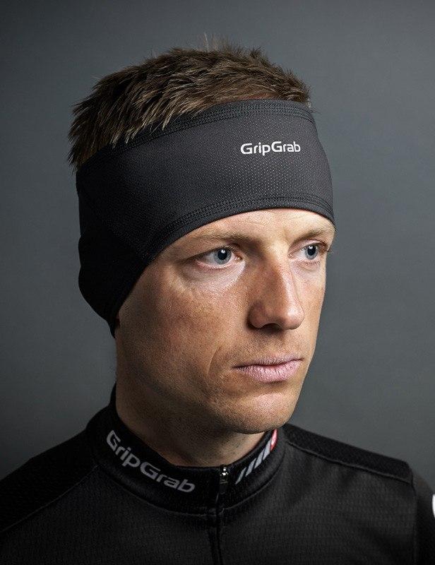 GribGrab Windster Headband worn man