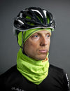 The GripGrab HiViz  Skull Cap under helmet