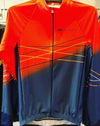 Le Knicks Lightweight Long Sleeve Jersey Red / Navy