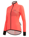 Santini Women's Guard Nimbus Rainproof Jacket - Granatina Pink