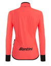 Santini Women's Guard Nimbus Rainproof Jacket - Granatina Pink