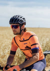 Santini Men's Delta Berg Summer Jersey - Orange