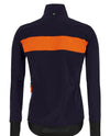 Santini 2023 Guard Mercurio Rain Jacket Navy-Orange