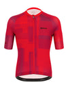 Santini Karma Kinetic Short Sleeve Jersey - Red