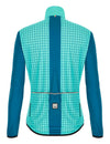 Santini Women's Nebula Wind Jacket - Aqua/teal