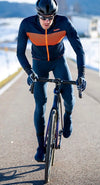 Santini LAVA Bib Tights Navy Blue