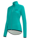 Santini Women's Nebula Puro Wind Jacket - Aqua