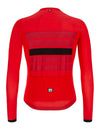 Santini Sleek Long Sleeve Summer Bengal Jersey - Red