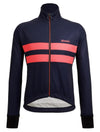 Santini Colore Bengal Halo Winter Jacket - Navy - Fluoro Pink