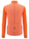 Santini Men's Colore Puro Long Sleeve Jersey - Orange