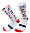 Bike Love Socks - four colours to choose from