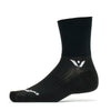 Swiftwick Aspire Four Cycling Sock - Black