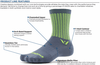 Swiftwick Vision Six Geometric Sock - Yellow